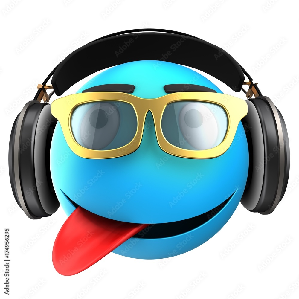 3d blue emoticon smile 3d blue emoticon smile