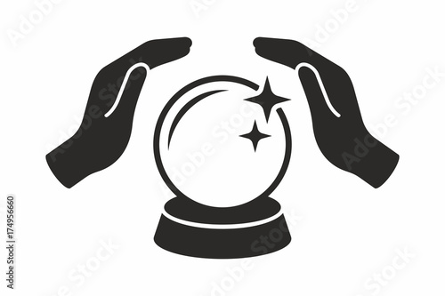 Crystal ball icon