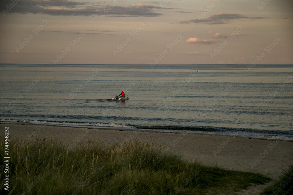 The beautiful sunset. Shot in Denmark The beautiful sunset. Shot in Denmark