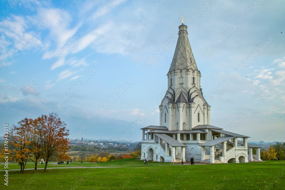 The Church of the Ascension in Kolomenskoye, Moscow, Russia