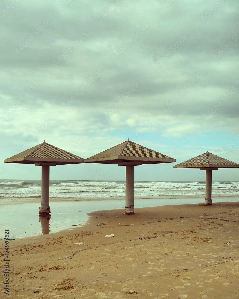 Beach umbrellas 