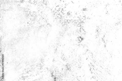 Subtle black halftone vector texture overlay. Monochrome abstract splattered white background. Dotted grain black and white gritty grunge backdrop. Dot and circle dirty effect.