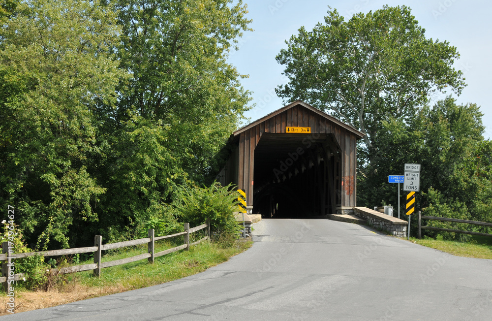 Hunseckers Mill Covered Bridge Hunseckers Mill Covered Bridge