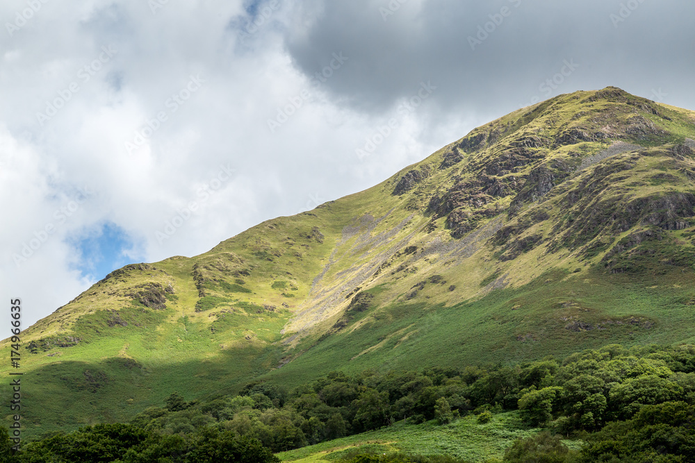 View of the area around Buttermere, Lake District UK