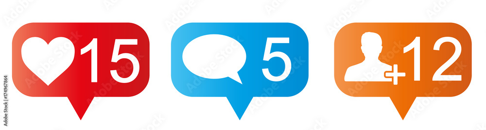Social media icons vector Social media icons vector
