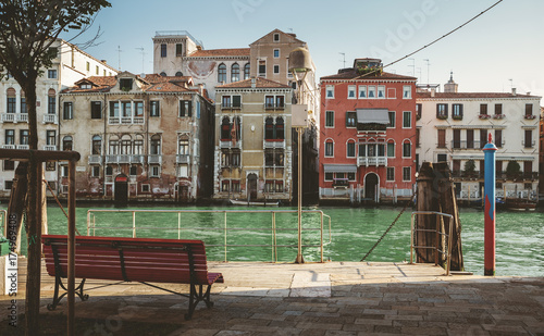 Panorama of Grand Canal in Venice, Italy