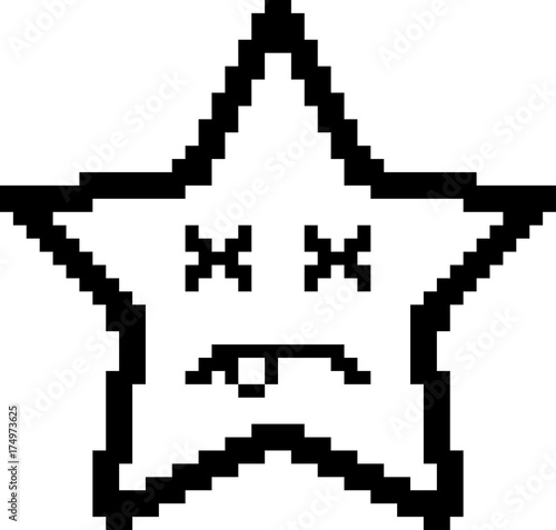 Dead 8-Bit Cartoon Star