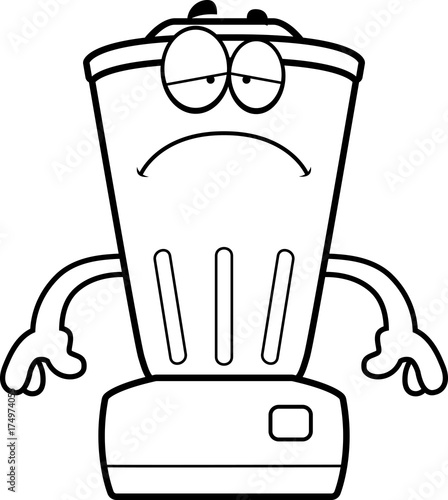 Sad Cartoon Blender