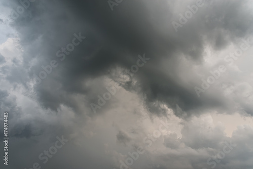 Background of storm clouds