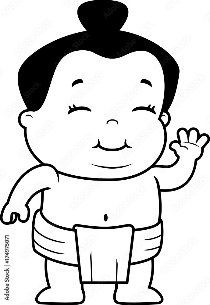 Obraz premium Little Sumo