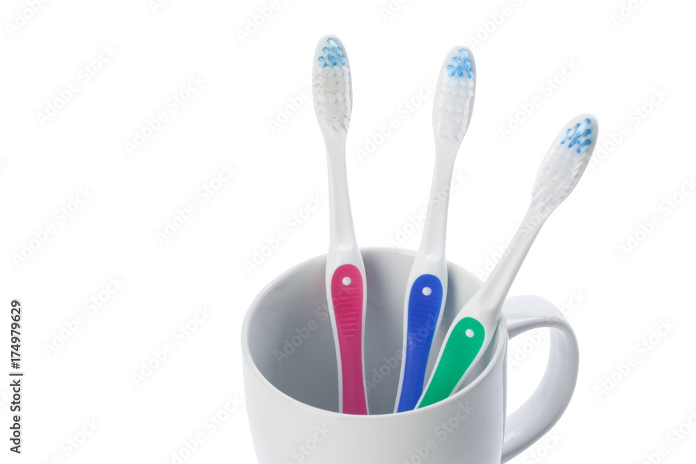 Toothbrush isolated on white Toothbrush isolated on white