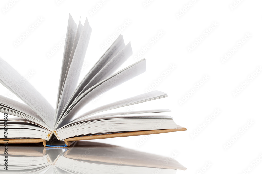 books isolated on white books isolated on white