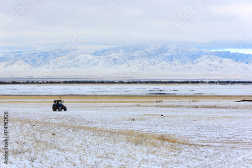 Countriside landscape  Altyn-Emel  Kazakhstan