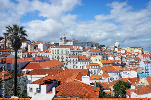 Panoramic view of Lisbon