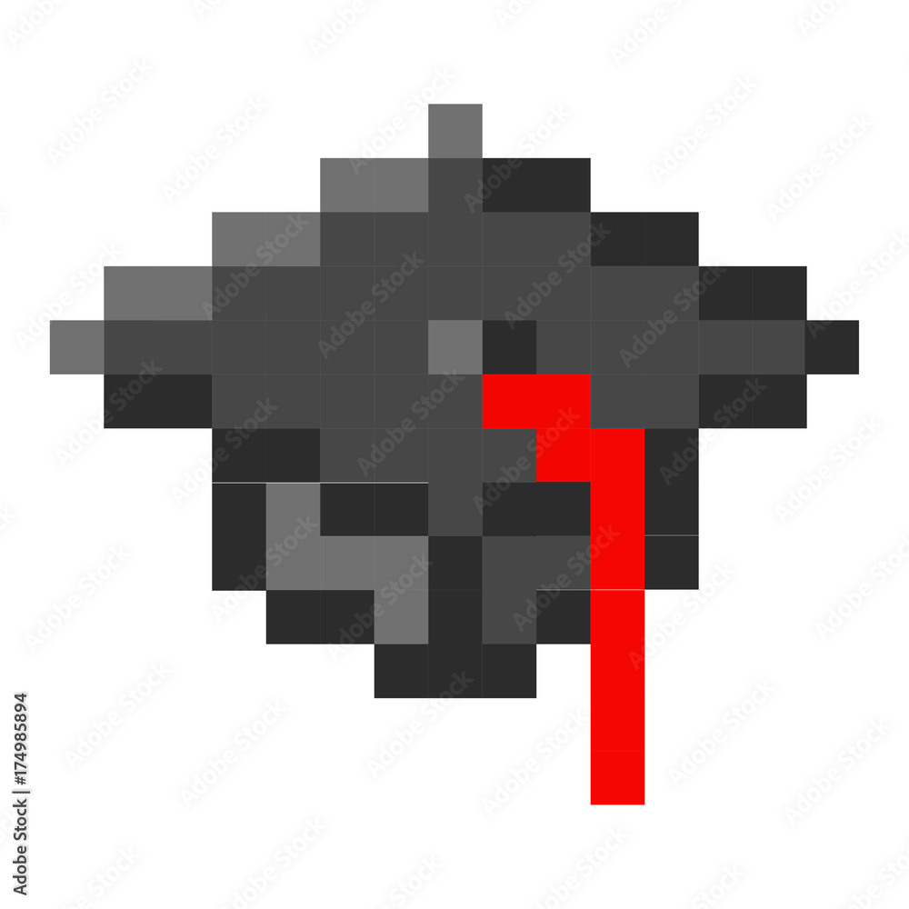 Graduation cap pixel art cartoon retro game style set Graduation cap pixel art cartoon retro game style set