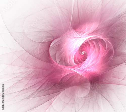 fractal pink web