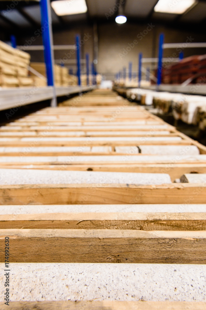Rock core samples at the Geological Survey of Northern Ireland. Rock core samples at the Geological Survey of Northern Ireland.
