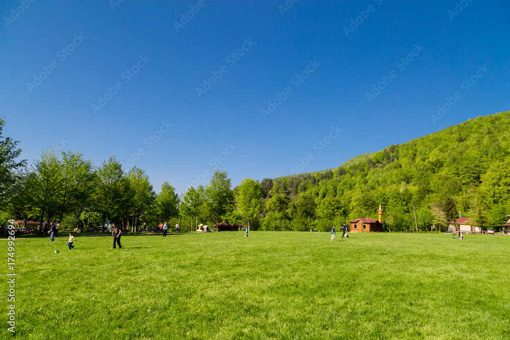 Guzeldere Natural Park with Large Meadow Area Guzeldere Natural Park with Large Meadow Area