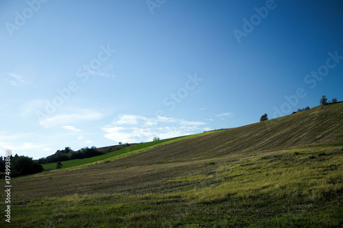 Landscape in Montecchio (Marche, Italy)