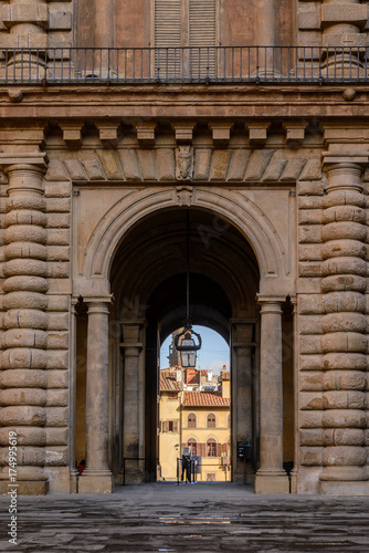 El Palacio Pitti (en italiano: Palazzo Pitti) es un palacio renacentista en Florencia, Italia, situado en la ribera sur del río Arno 