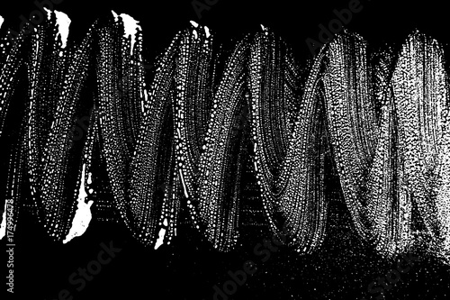 Grunge soap texture black and white. Distress black and white rough foam trace admirable background. Noise dirty rectangle grunge foam texture. Dirty artistic soap background. Vector illustration 103.