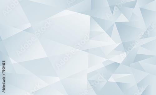 Abstract Gray polygonal background. Vector