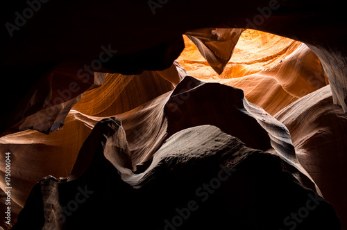 Slot Canyon Close Up, Antelope Canyon, Arizona photo