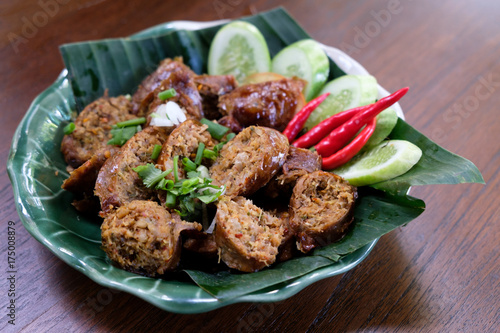 Northern Thai sausage or Chiang Mai sausage (Sai ua) is a grilled pork sausage from northern Thailand.