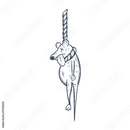 rat death illustration
