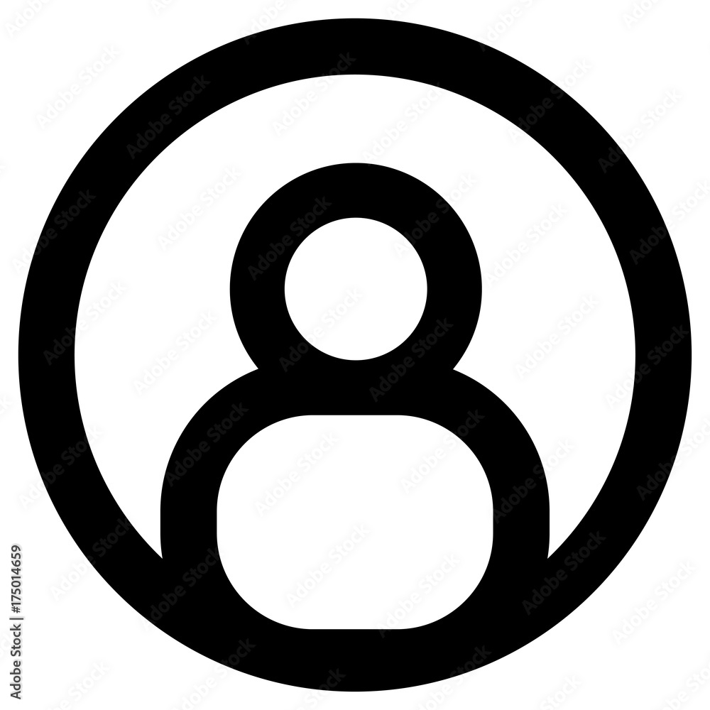 person icon on white background person icon on white background