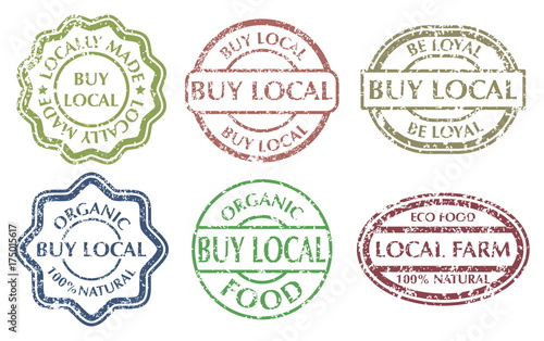 Buy local sign