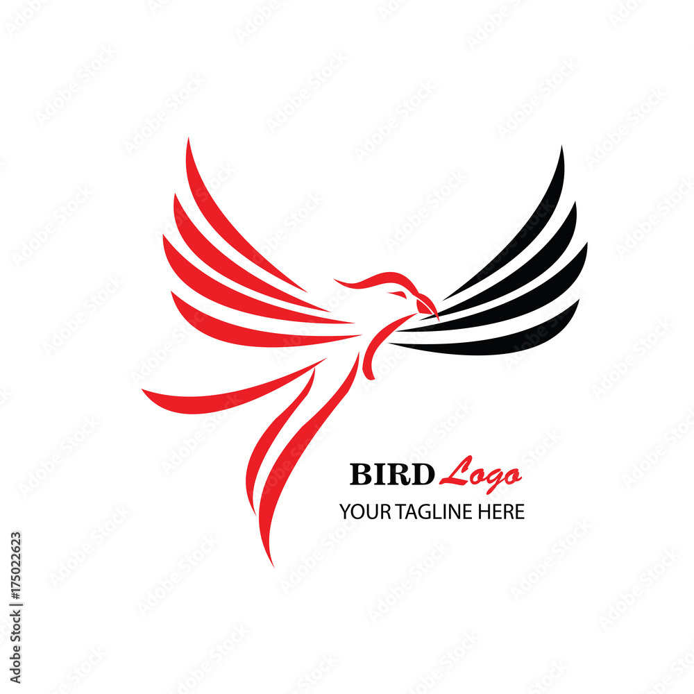 Bird Logo Vector Illustration Bird Logo Vector Illustration