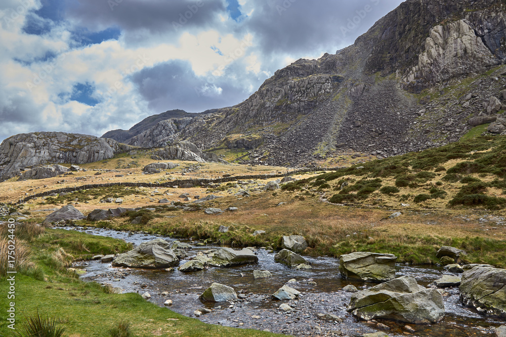 Mountains in Wales.