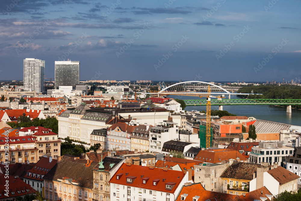Bratislava Capital City Cityscape in Slovakia