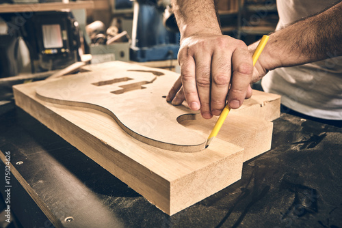 Manufacture of guitars of the brand Woodstock.