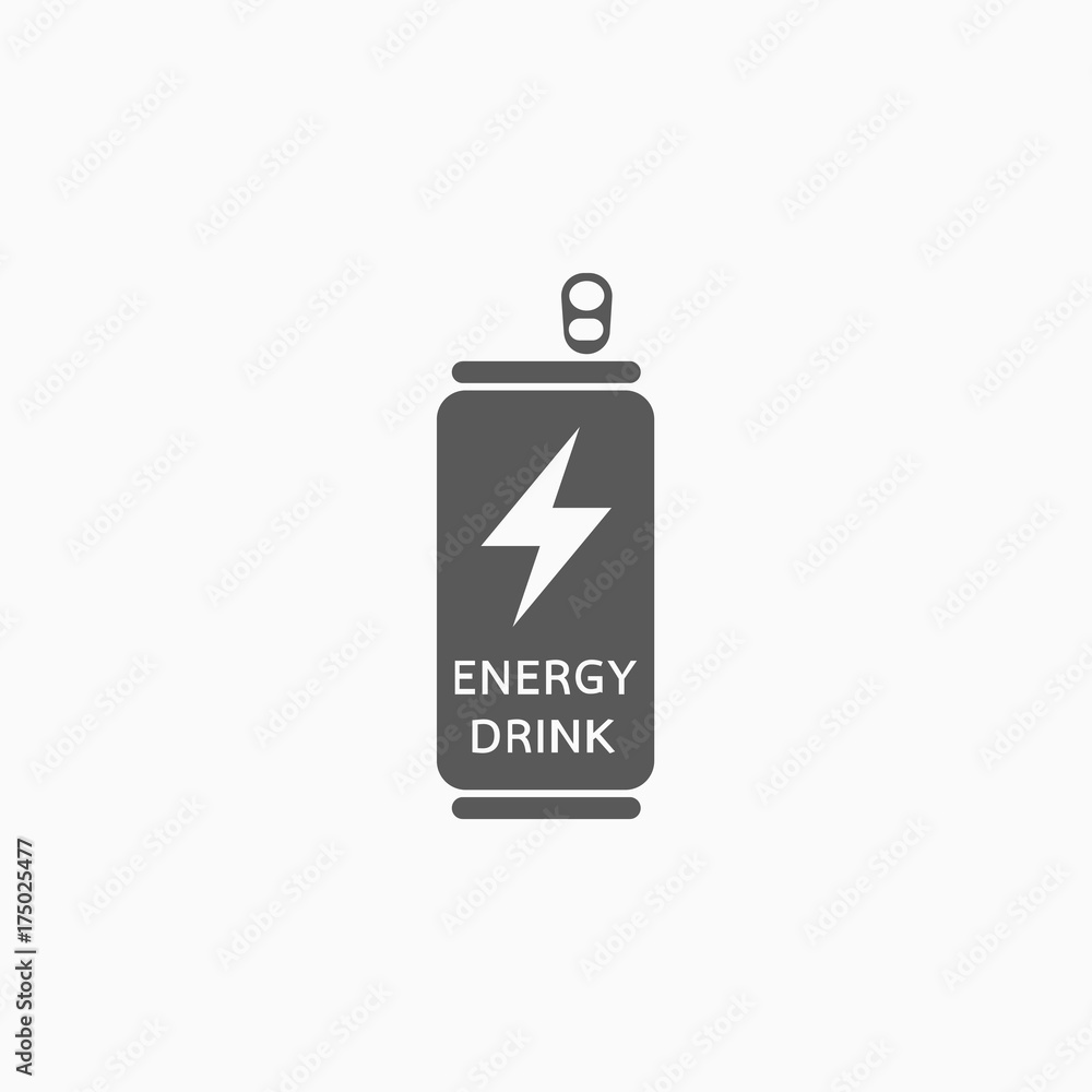 energy drink can icon