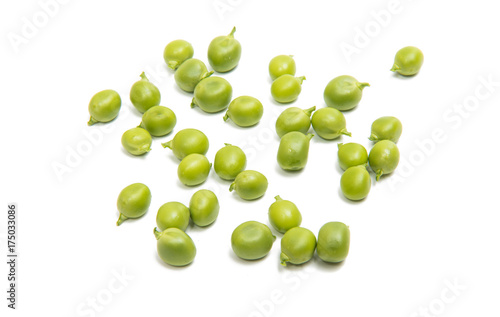 green fresh peas