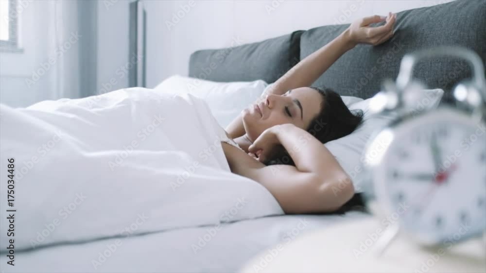 A girl in the morning A girl in the morning