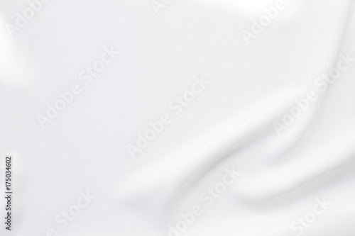 Abstract waving white fabric texture background