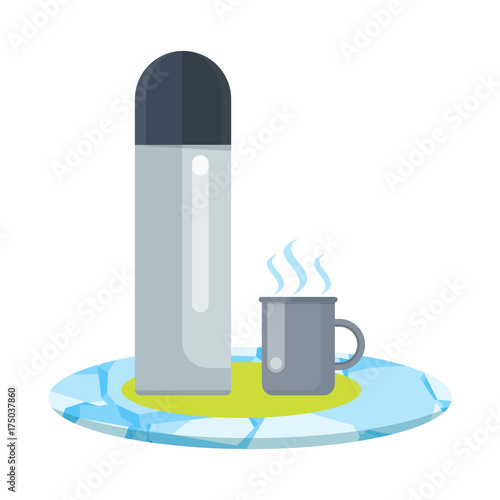 Wallpaper Mural thermos and cup Torontodigital.ca