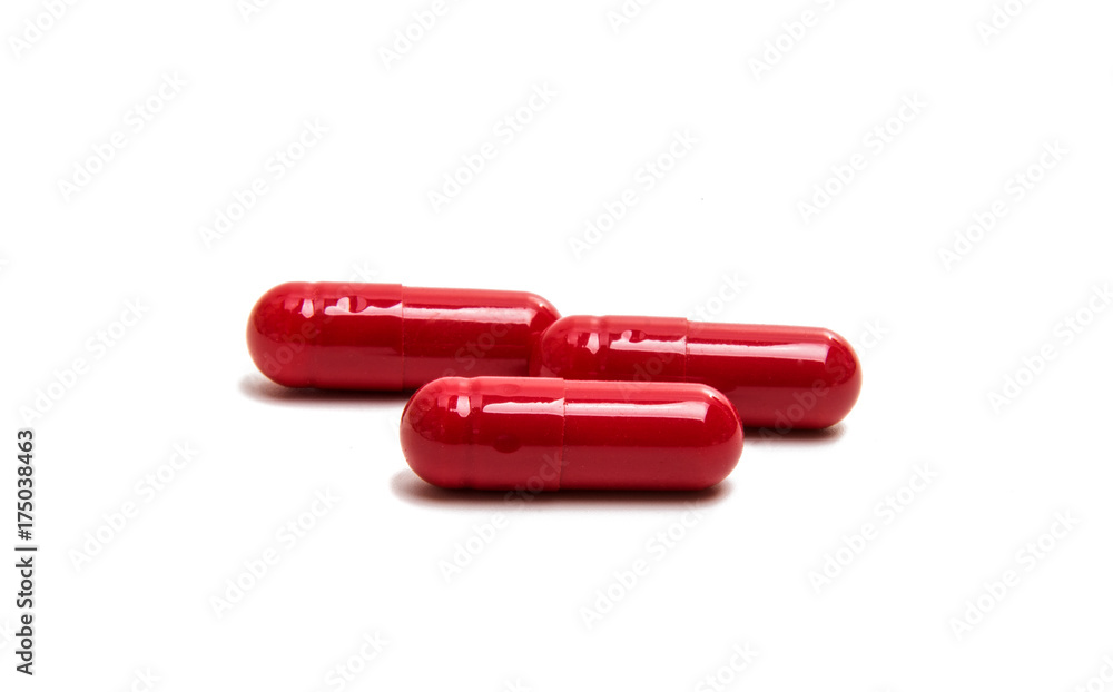 capsules isolated capsules isolated
