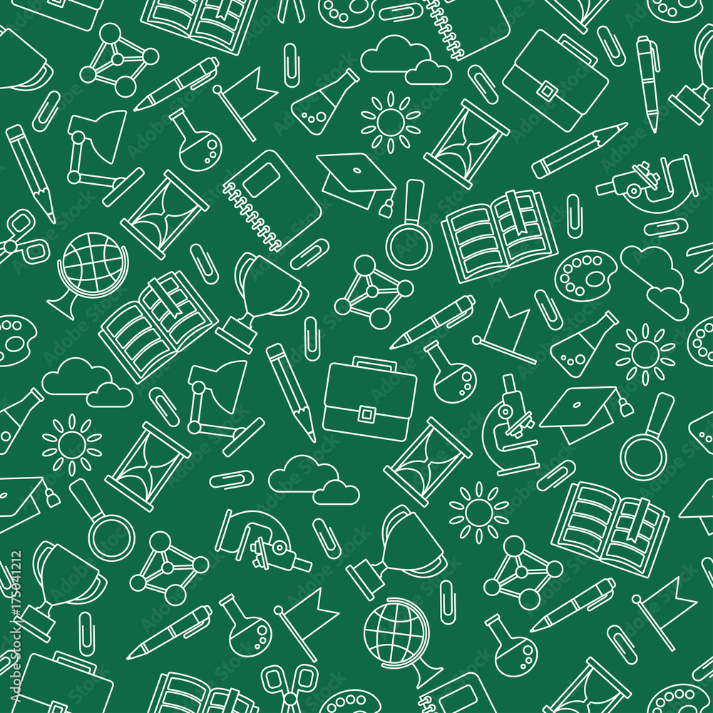 school pattern green school pattern green