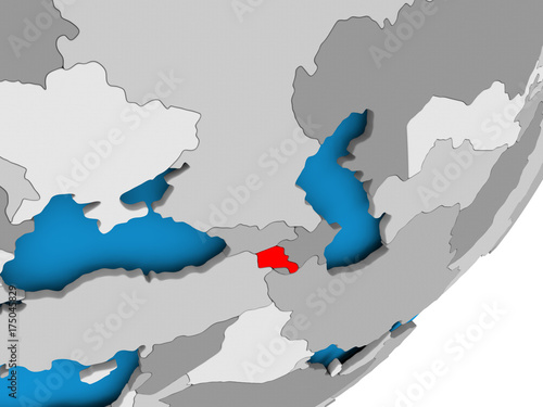 Map of Armenia