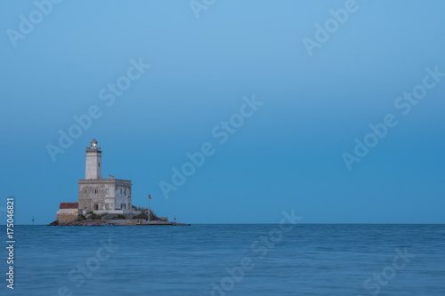 A view of lighthouse in Olbia gulf