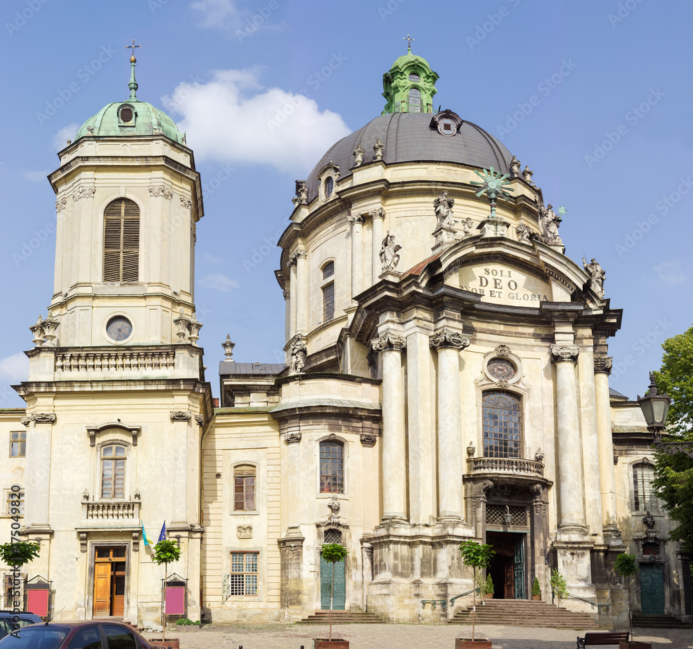 Dominican church and monastery in Lviv, Ukraine