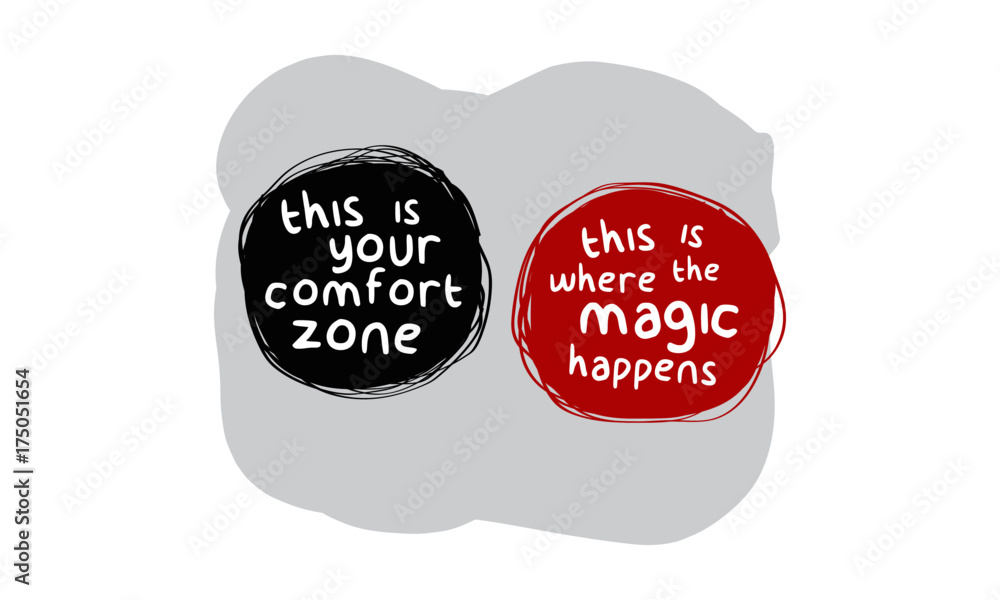  Beyond the comfort zone is where all magic happens.⁠