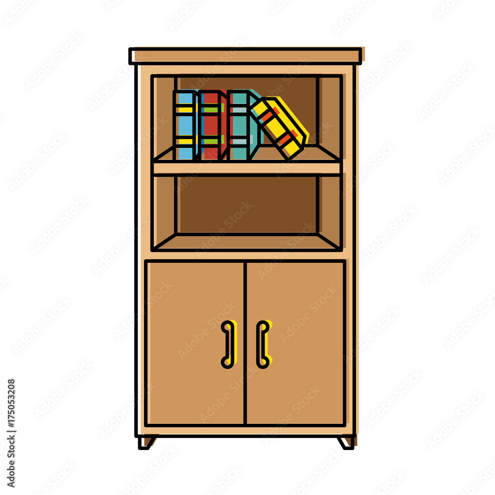 library books isolated icon library books isolated icon
