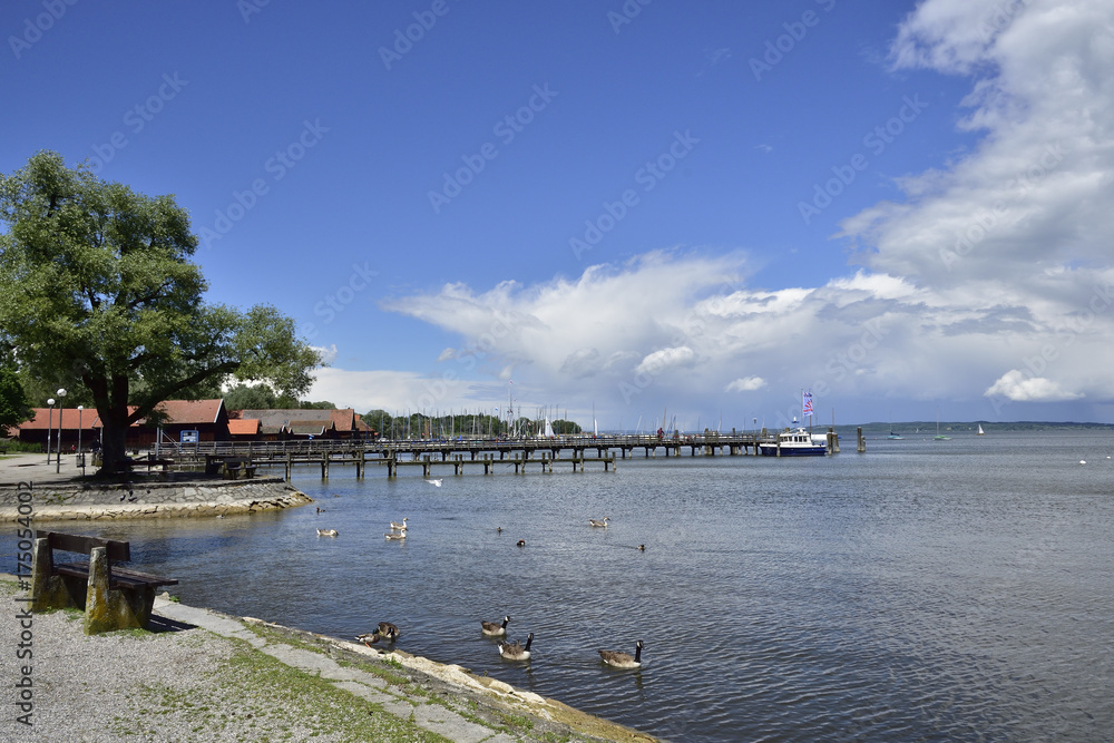 Der Ammersee in Dießen Der Ammersee in Dießen