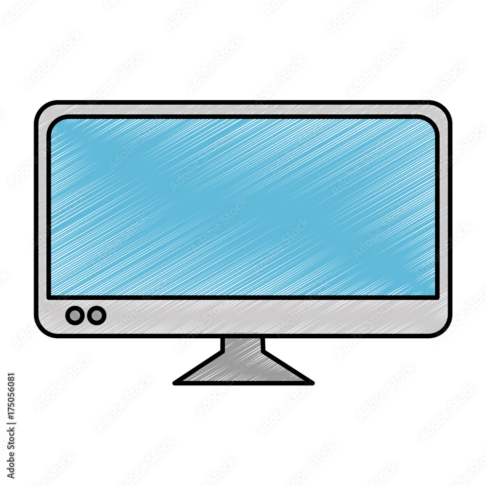 Fototapeta premium plasma tv isolated icon