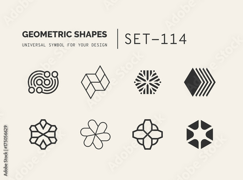 Set of universal minimal geometric 